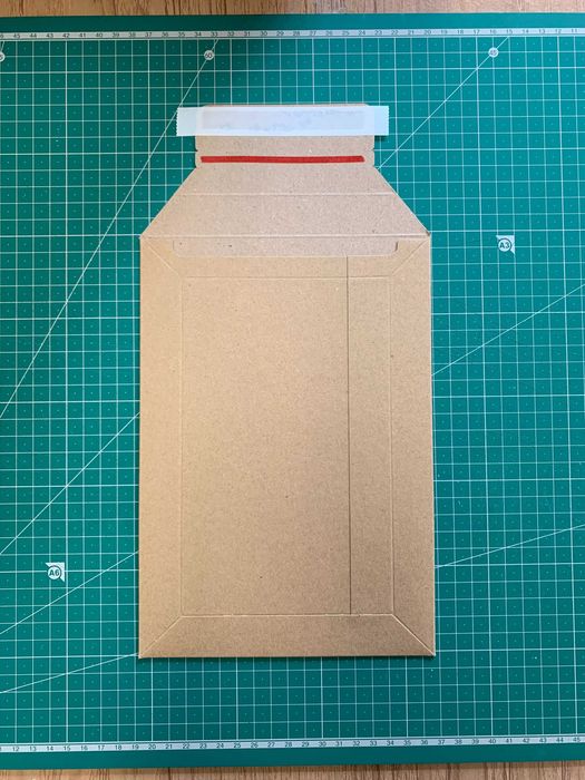 Envelopes Cartão Rígido Castanho - 245x175x30mm - 98uni