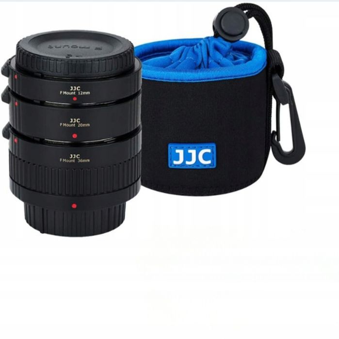 JJC AF makro zestaw pierścieni przedłużających 12mm 20mm 36mm dla Niko