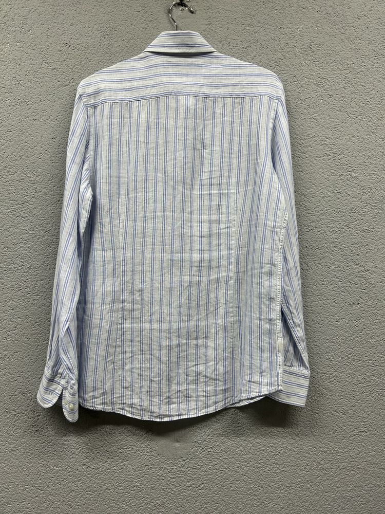 Сорочка Massimo Dutti S льон чоловічі рубашка