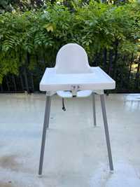 Krzesełko dla dziecka do karmienia z blatem