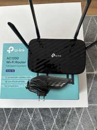 tp link ac1200 router archer a6 czarny jak nowy