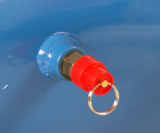 Inflator zbiornik ciśnieniowy uderzeniowe pompowanie 38l Kupczyk