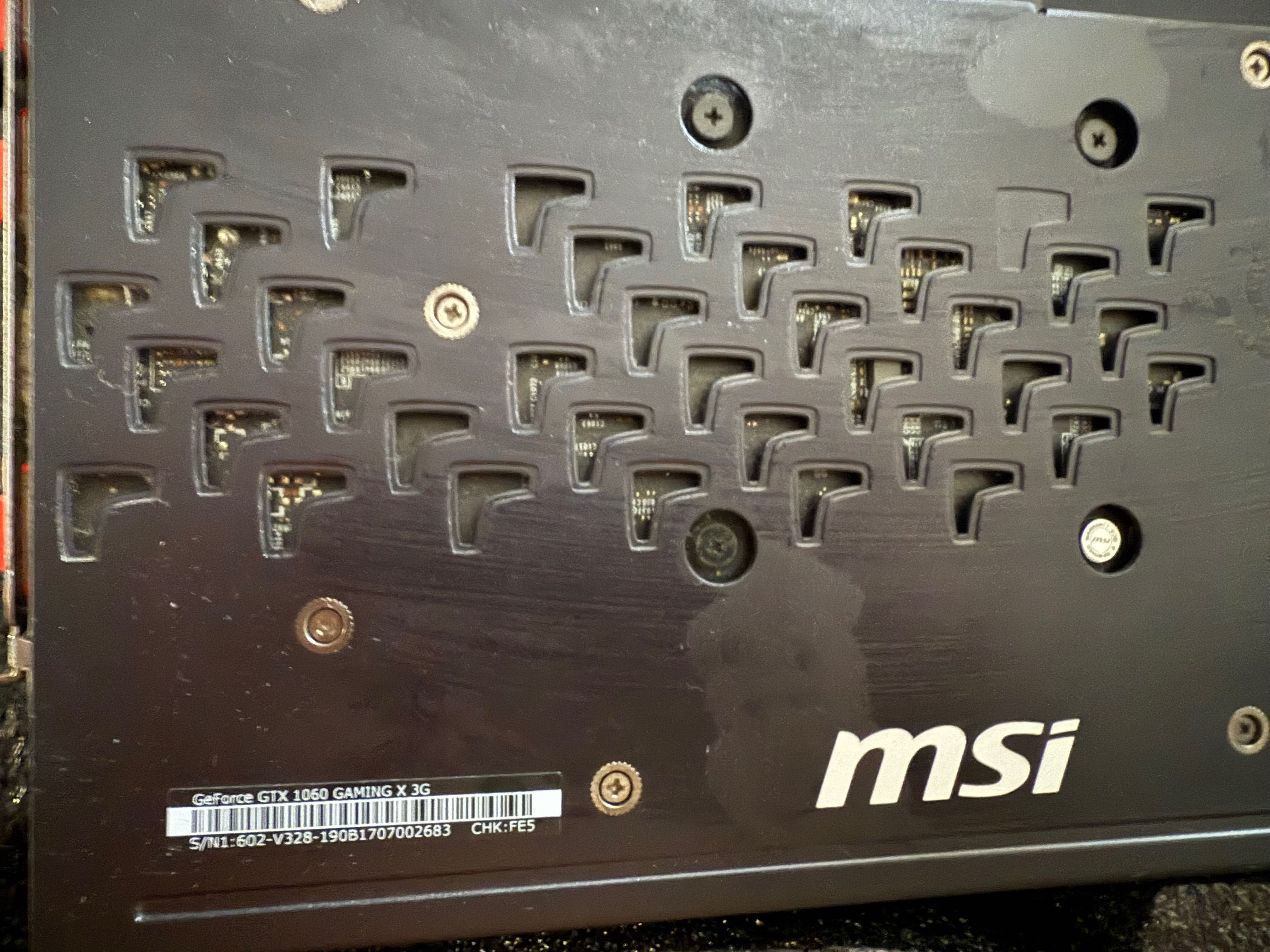 Placa grafica - MSI GTX 1060