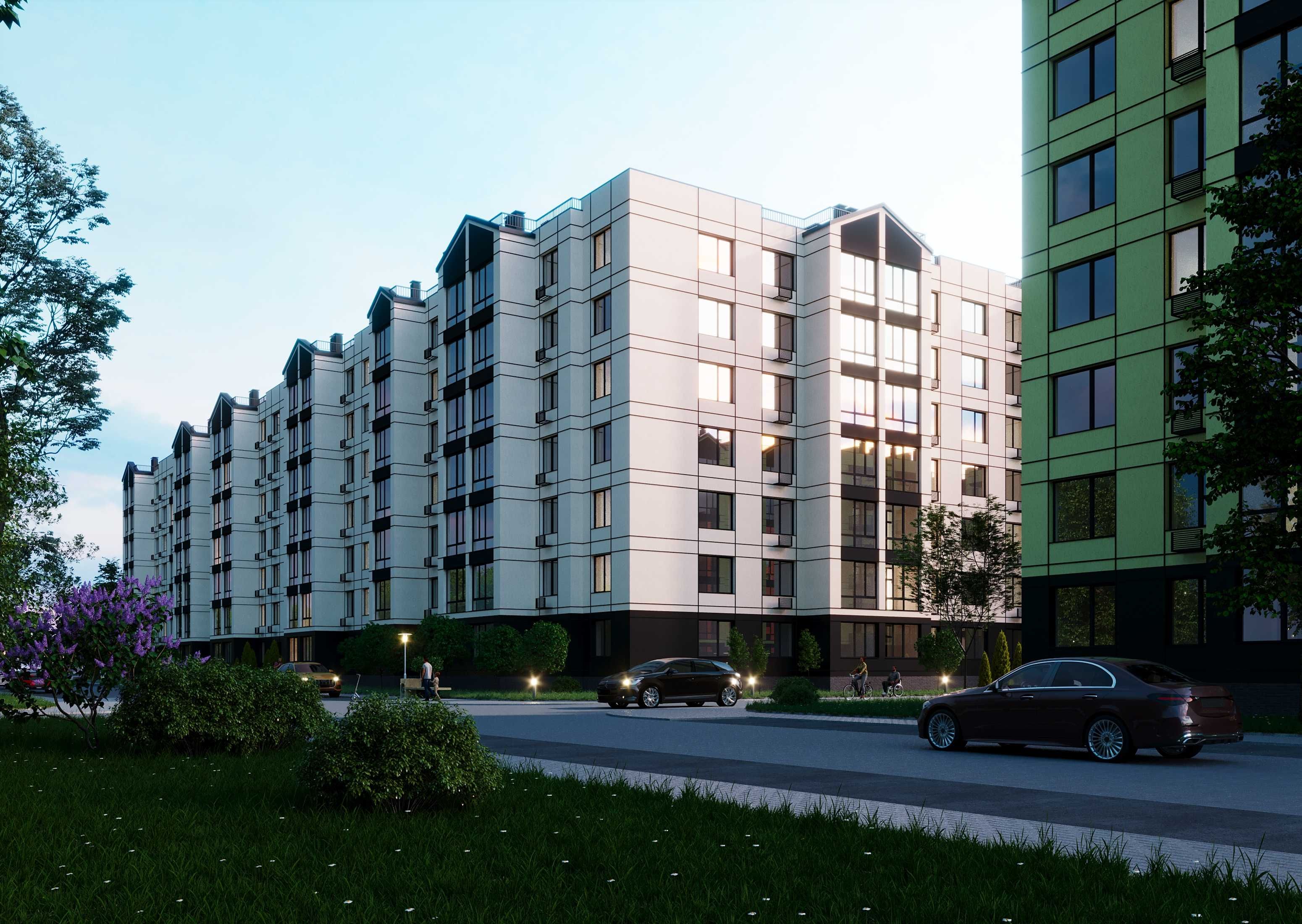 Комфортна однокімнатна квартира 48,38 м² ЖК Європейські Липки кредит