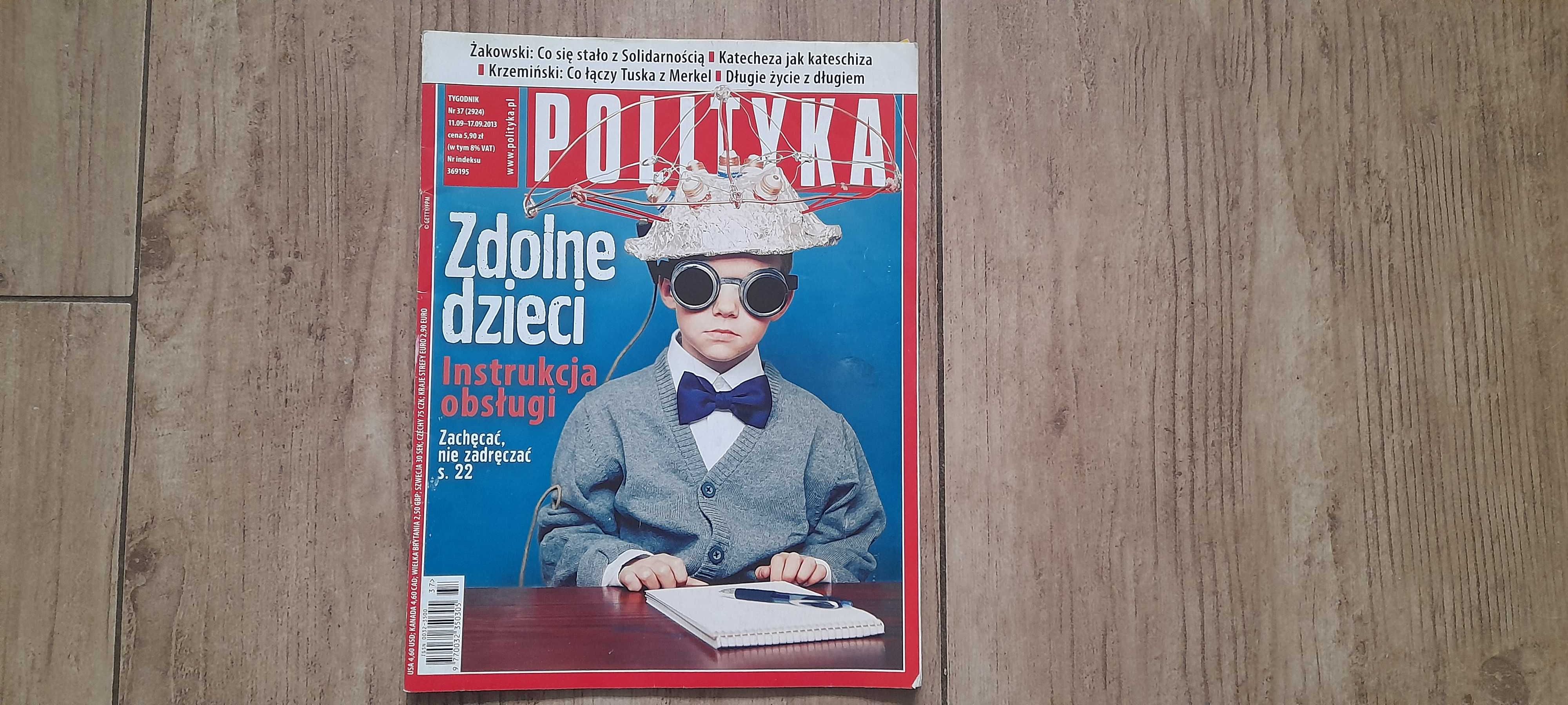 Tygodnik "Polityka" - nr 37 (2924) z 11.09-17.09.2013 roku