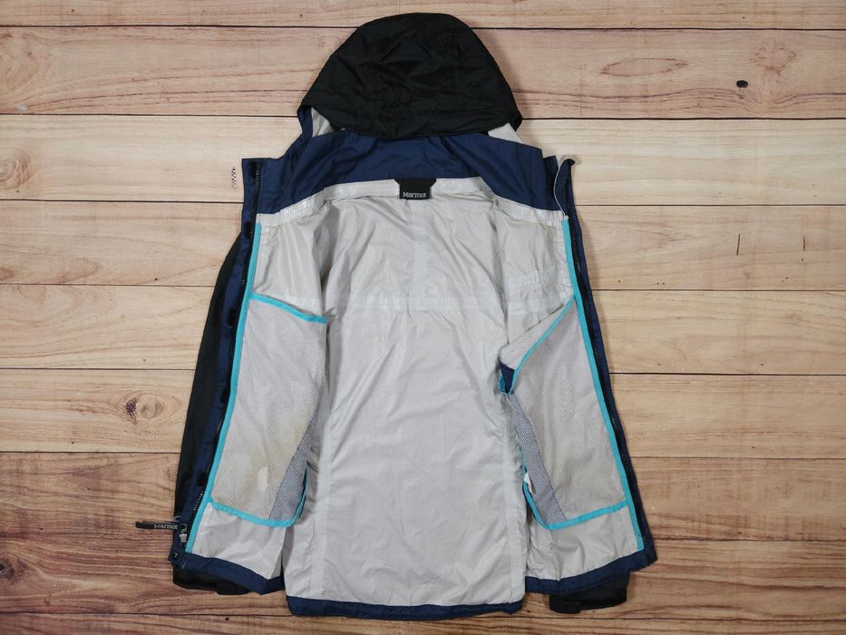 MARMOT Kurtka Przeciwdeszczowa z Membraną Damska Logowana r. L