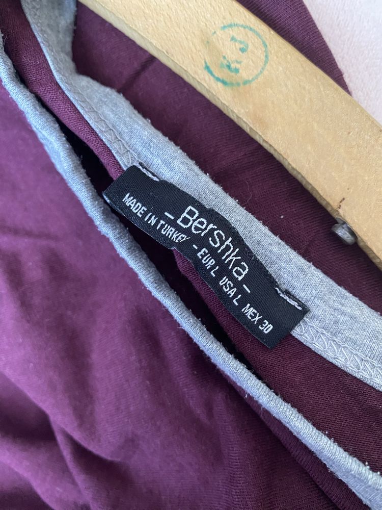 Fioletowa bluzka Bershka
