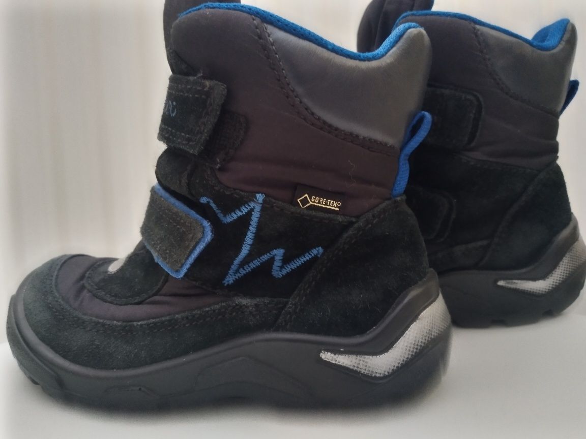Buciki zimowe Śniegowce ECCO na Gore-Tex Rozmiar 26 wkładka 16 cm