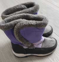 Buty kozaki śniegowce dla dziewczynki rozmiar 32
