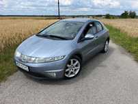 Honda Civic 1.8 v-tec 140 KM Klimatronik 17 alu,oryginalny lakier idealny Stan