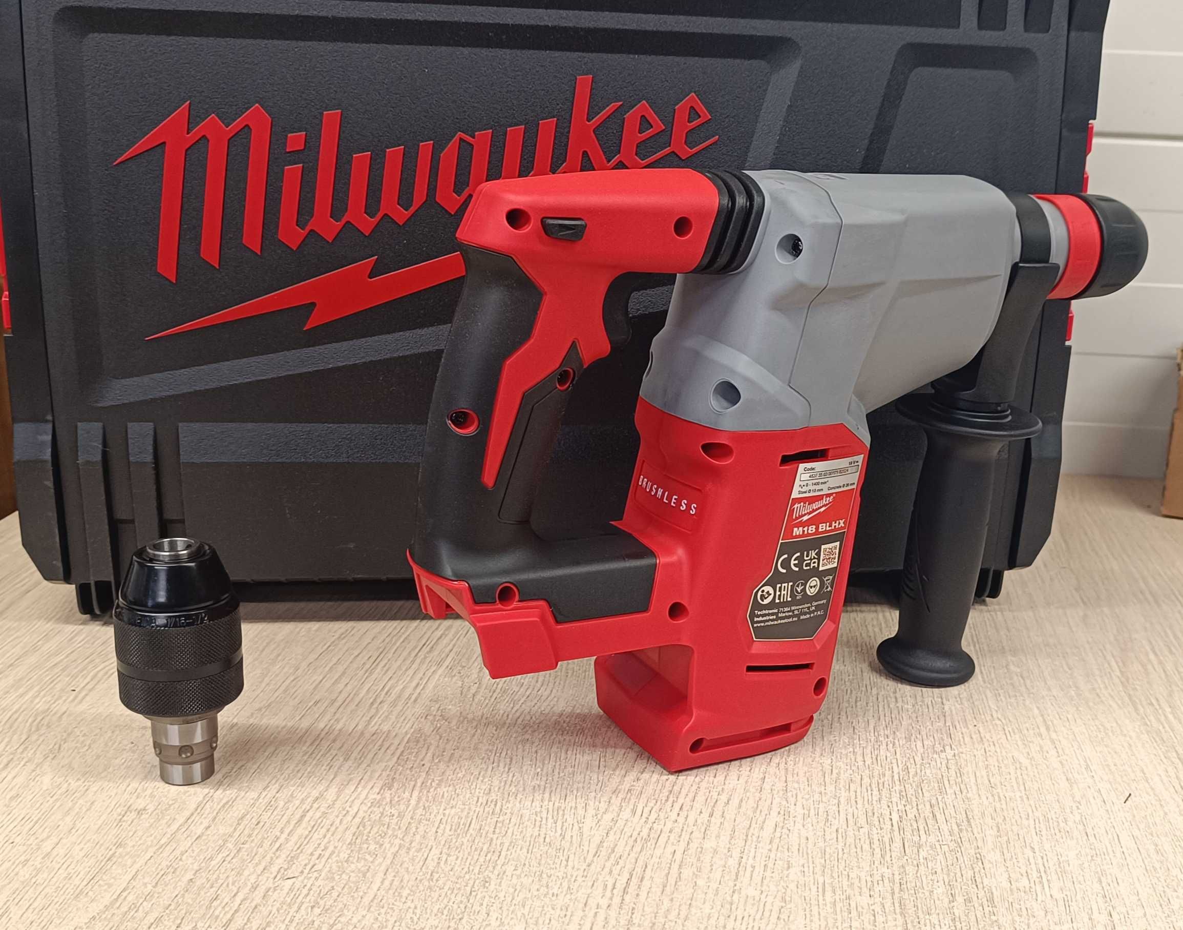 Młotowiertarka Milwaukee M18 BLHX  w walizce Mocna  NOWA  FV