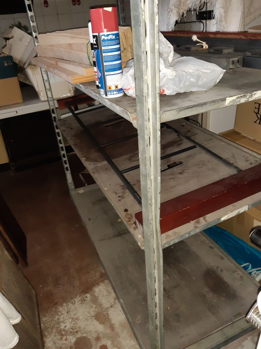 Estante em metal resistente com rodas * estante de padeiro