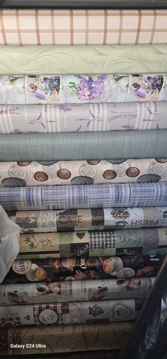 Клийонка, скатертини, плівка