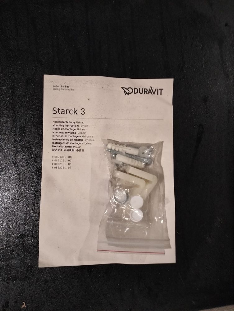 Pisuar duravit starck 3
