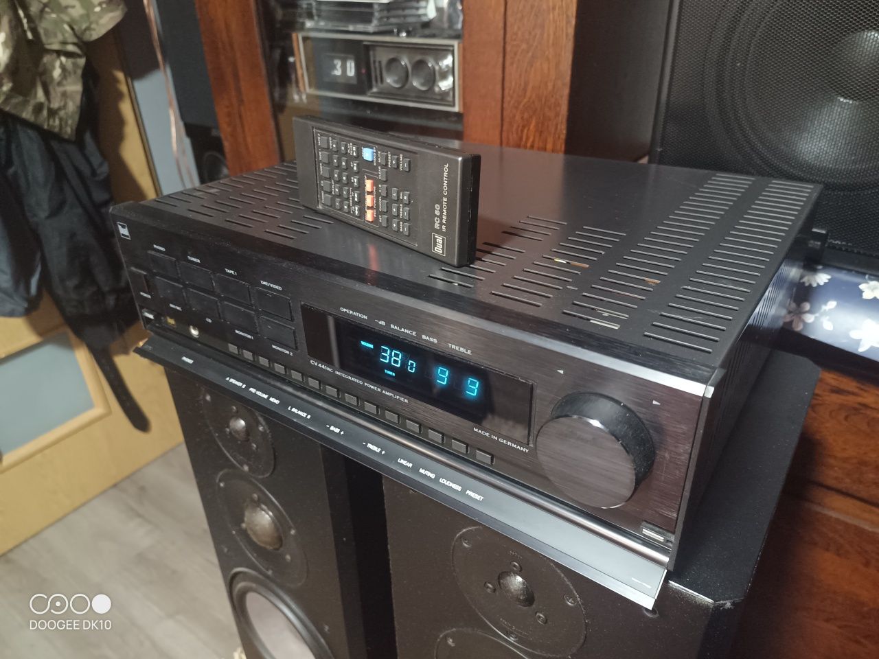 Wzmacniacz DUAL CV441RC oryg.Pilot plus Kolumny BRAUN LS130