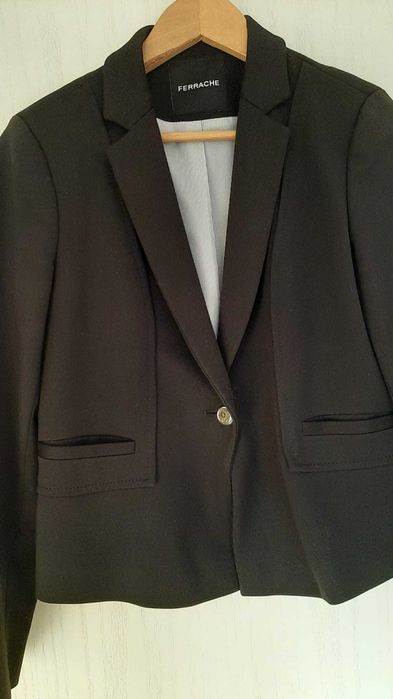 Blazer preto senhora - Ferrache