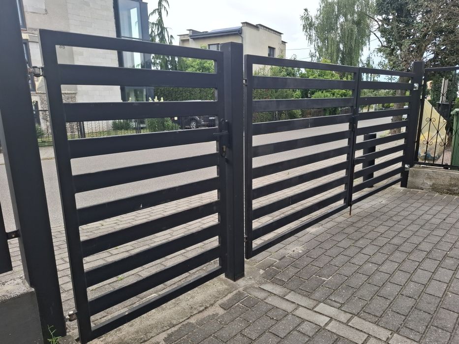 Brama dwuskrzydlowa 3m plus furtka