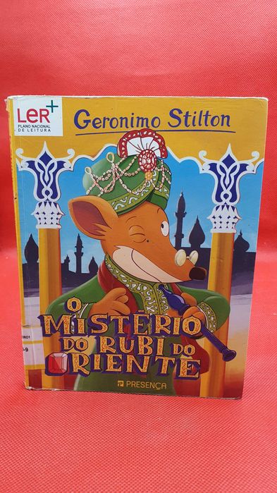Livro - REF PINF - Geronimo Stilton - O Mistério do Ruby do Oriente