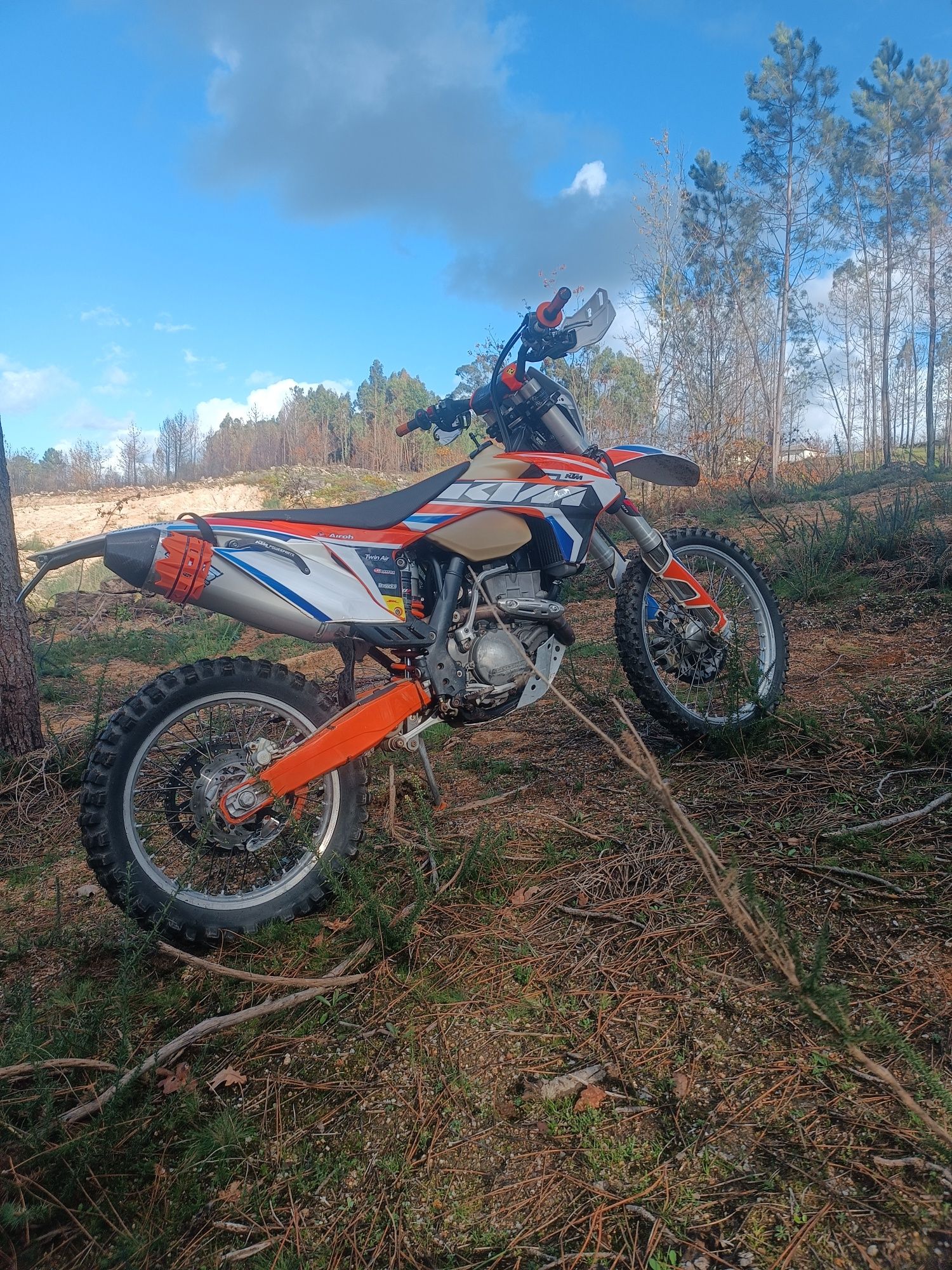 KTM sx-f 250 enduro como nova