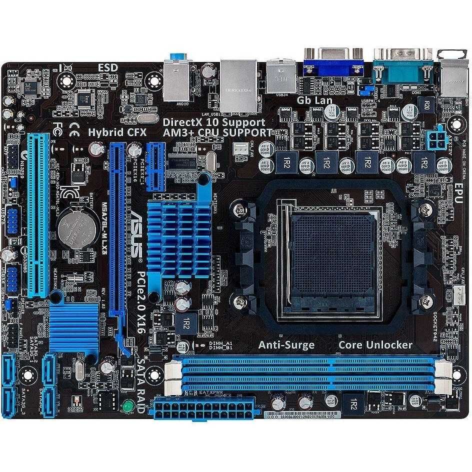 Материнська плата ASUS M5A78L-M LX3 Socket AM3+     Гарантія 3 місяці