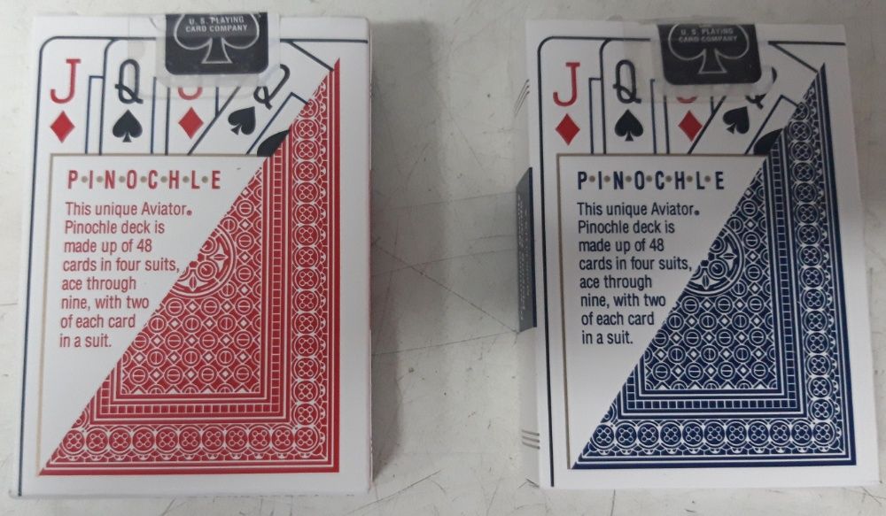 Aviator Pinochle Baralho cartas Made in Usa