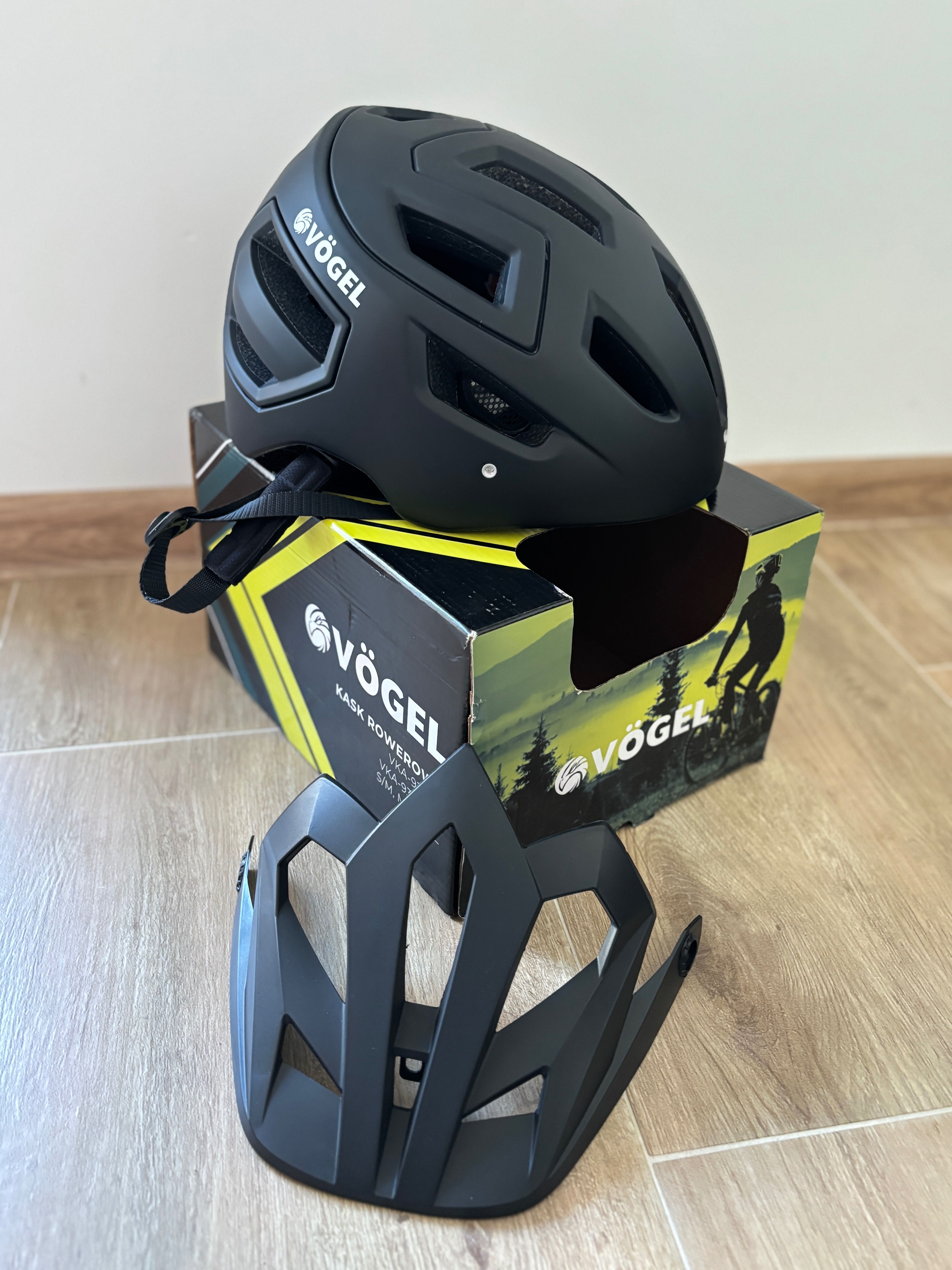 Kask rowerowy VOGEL VKA-935BK L/XL