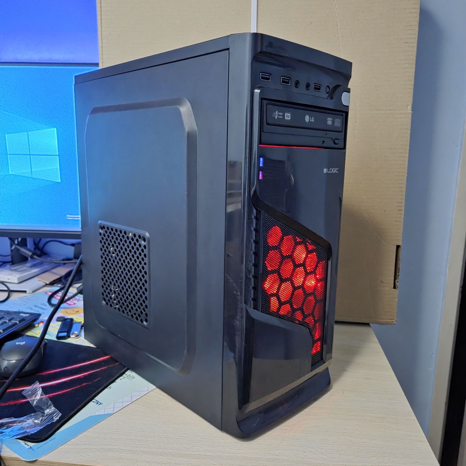 Komputer s775, RX590 8GB, SSD