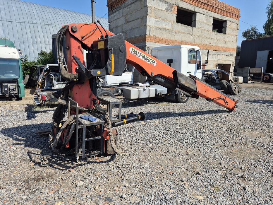 Кран маніпулятор палфінгер 160 Елька 8метрів гідро лапи