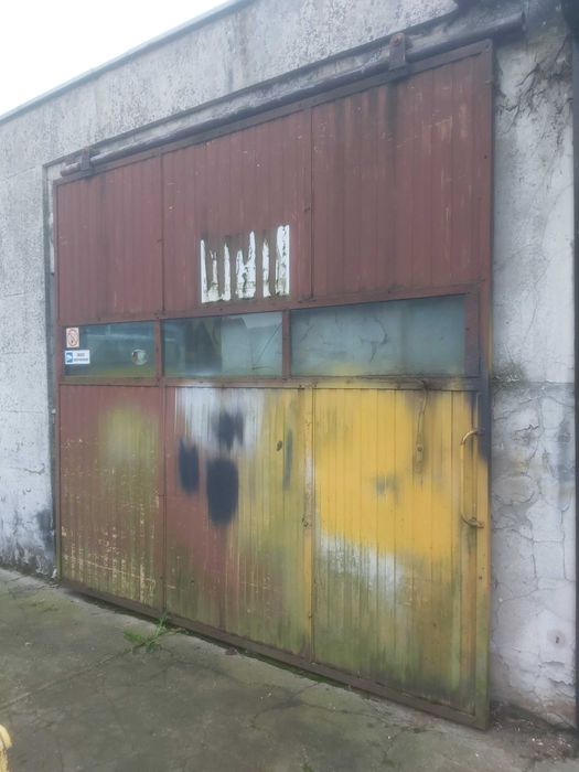 BRAMA PRZESUWNA - 340cm x 320cm - skrzydło bramy z górnym mocowaniem