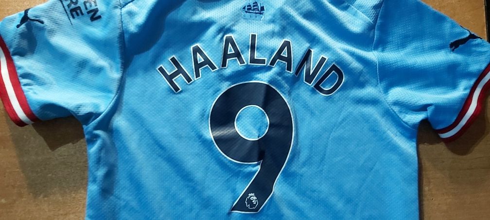 Etihad PUMA 128-140cm Manchester City koszulka sportowa