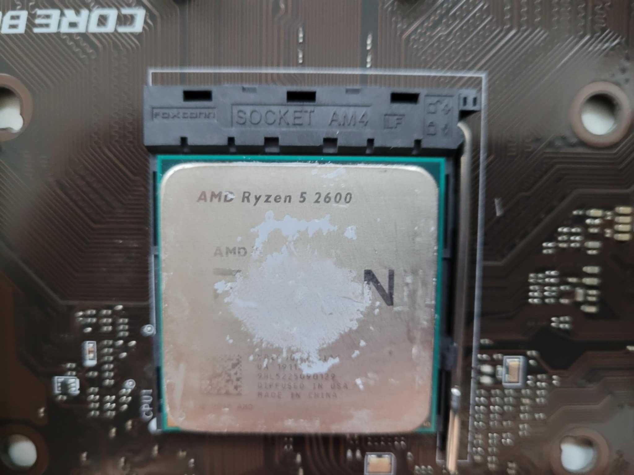 GTX 970 AMD Ryzen 5 2600 Płyta główna B450-A PRO Zasilacz XFX XTR 550W