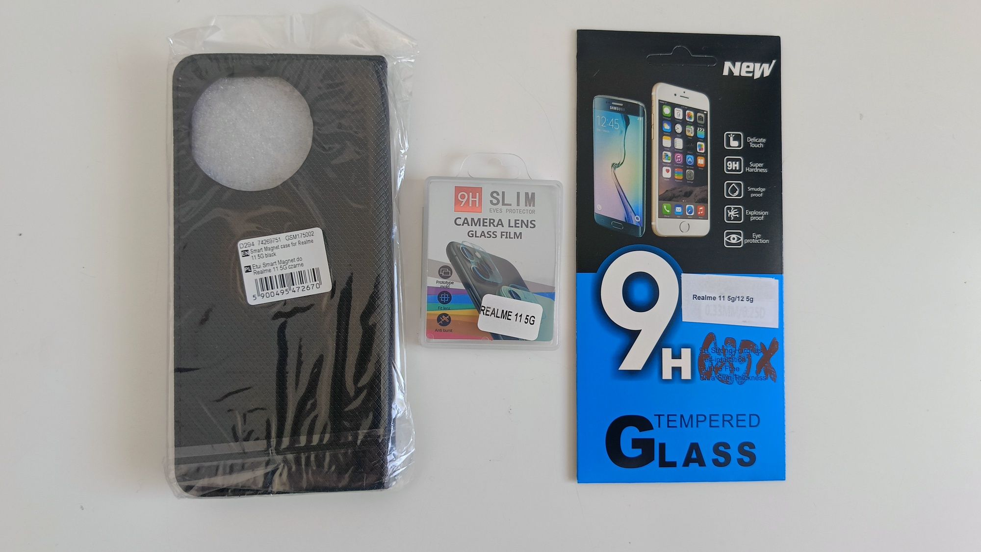 Etui pokrowiec futerał realme 11 5 g szkło hartowane