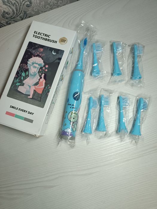 Електрична дитяча зубна щітка