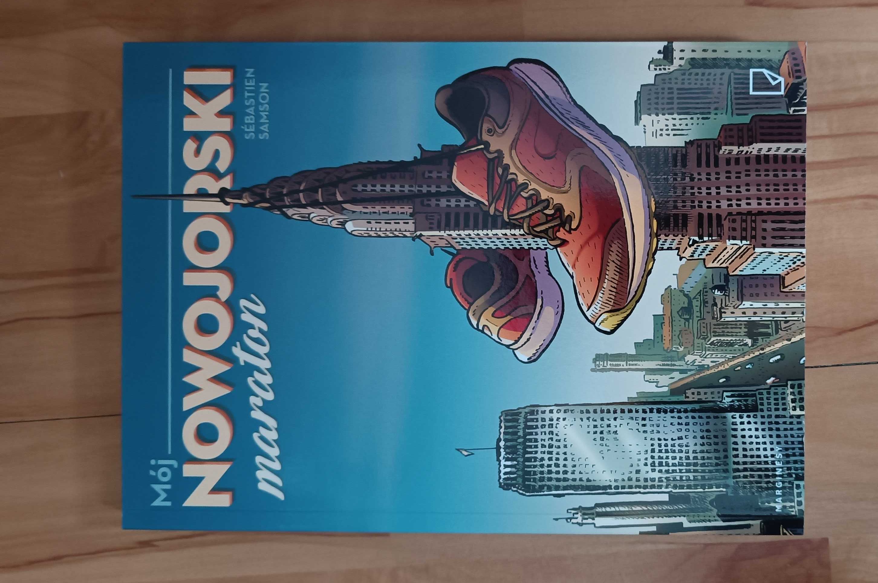 Mój nowojorski maraton  NOWY komiks czarno- biały