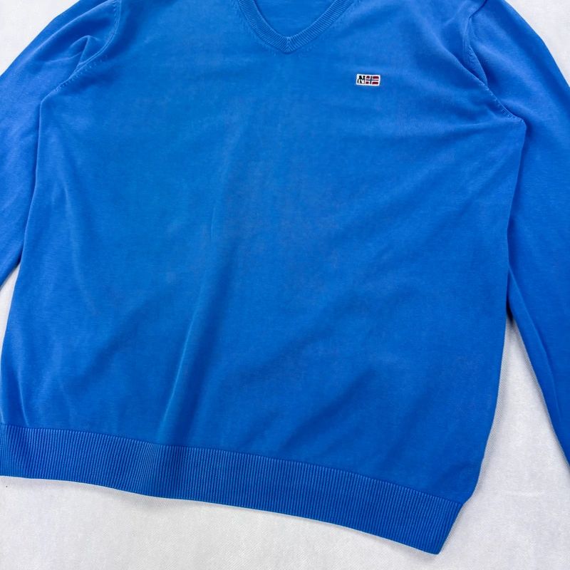 Sweter/sweterek w serek Napapijri