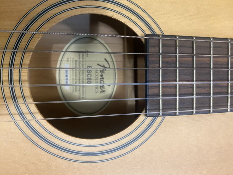 Guitarra classica Fender ESC80