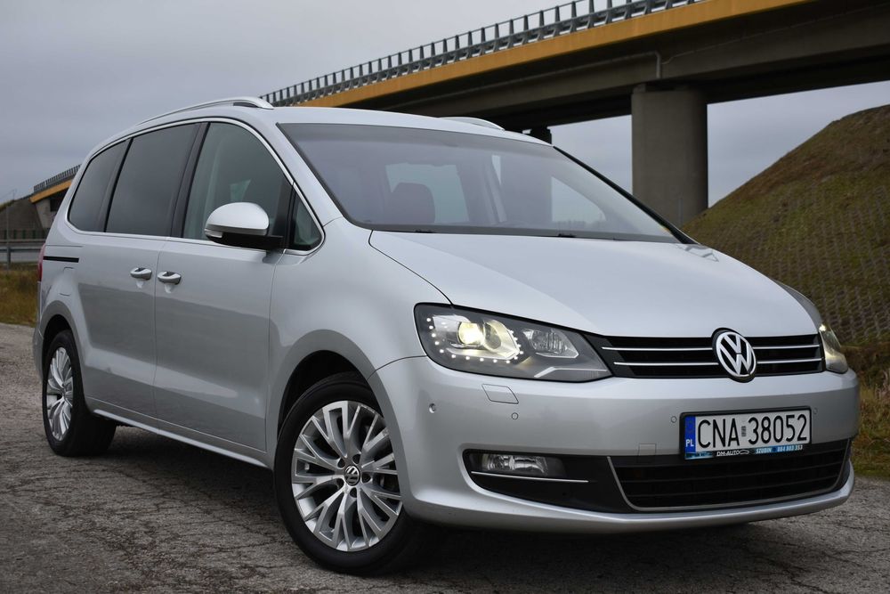 VW Sharan 2.0TDI Highline LED BiXenon 6 foteli Nowe Sprzęgło