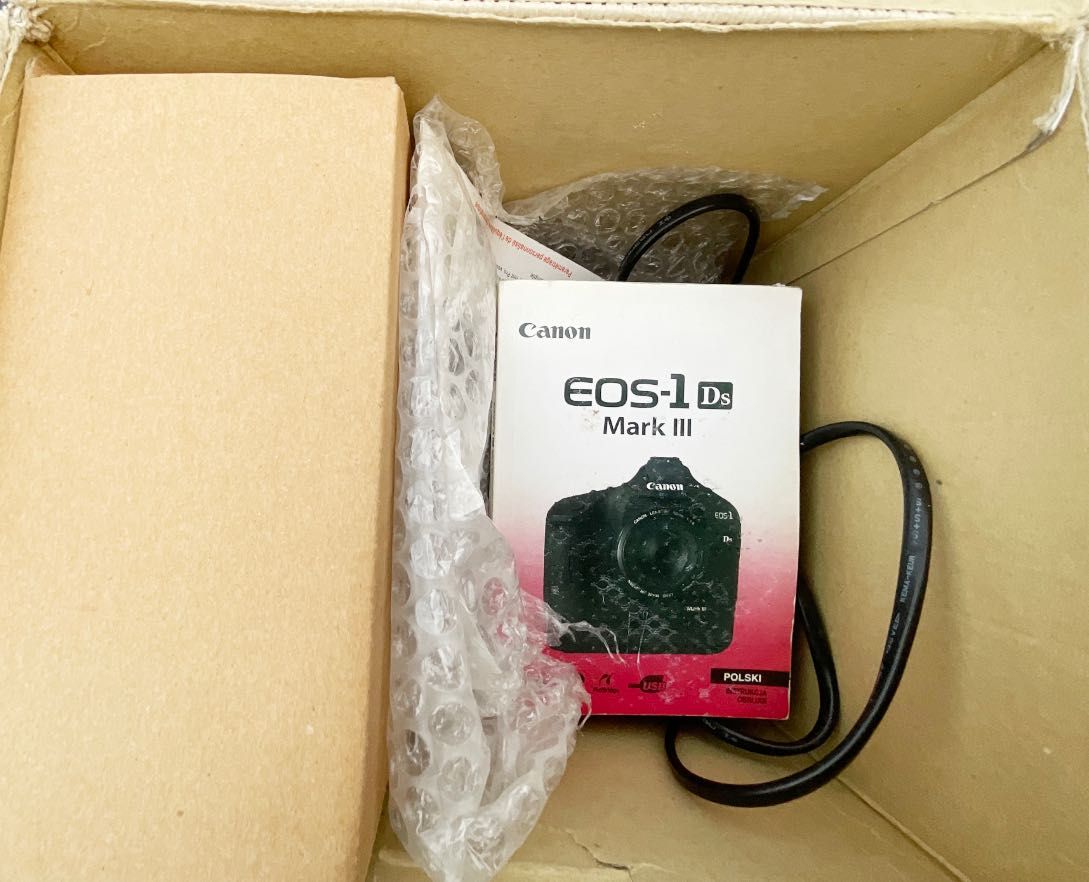Canon EOS 1Ds Mark III pełna klatka