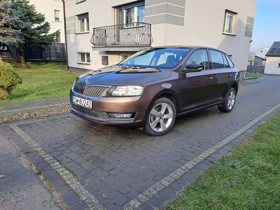Skoda RAPID Salon Polska, przebieg tylko 85 tys. km, 1.0 TSI 110KM 6 biegów