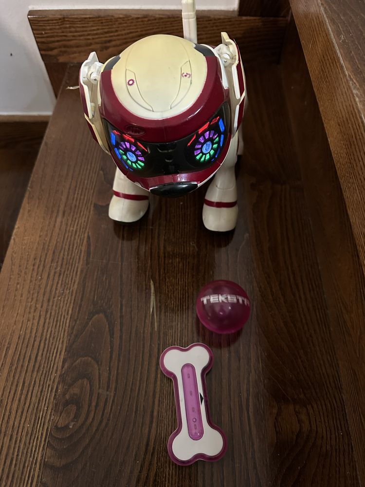TEKSTA robopiesek Pies ROBOT Interaktywny Cobi