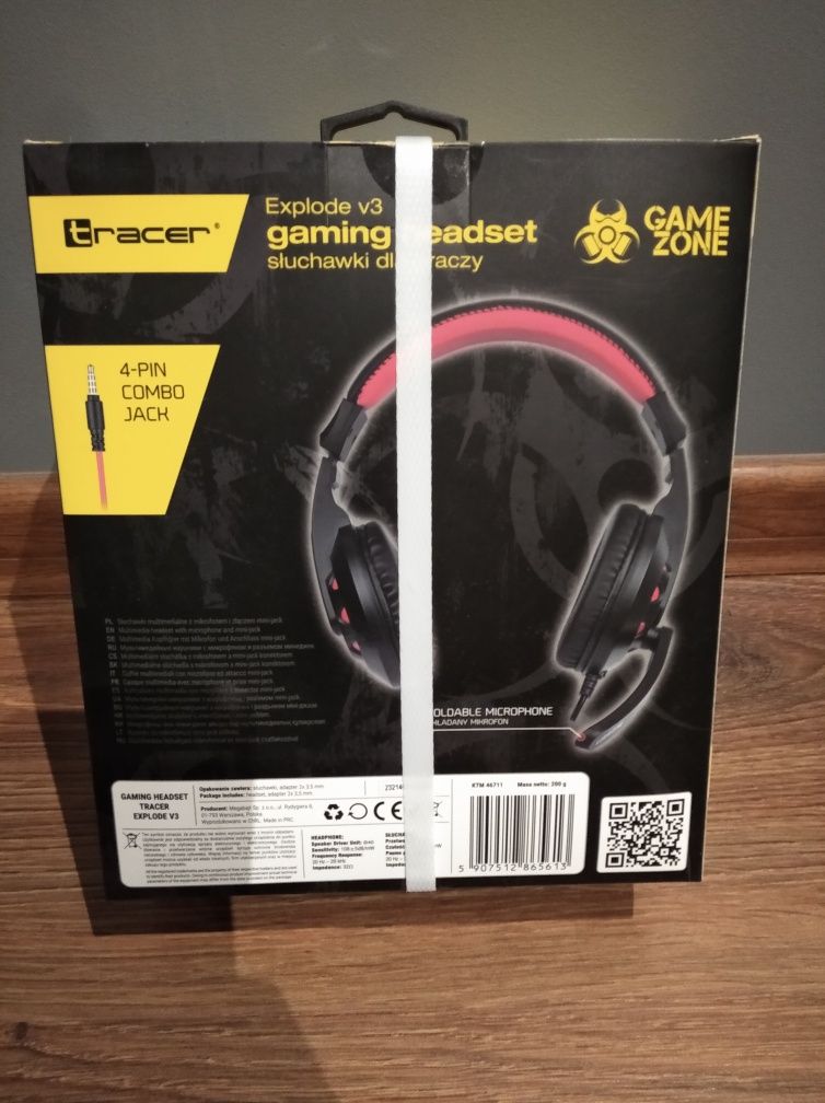 Słuchawki gamingowe Tracer Explode v3