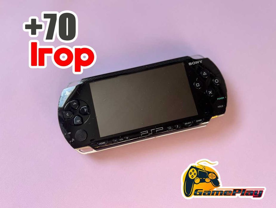 Портативна ігрова консоль Sony PSP 64 ГБ + 70 ігор