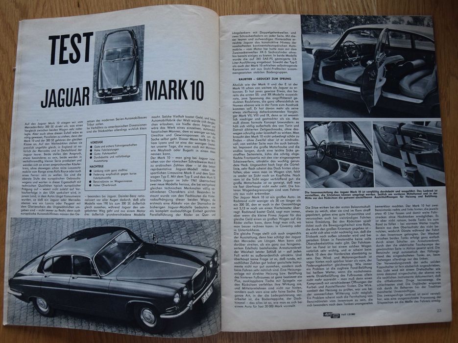 Das Auto Motor und Sport 1962