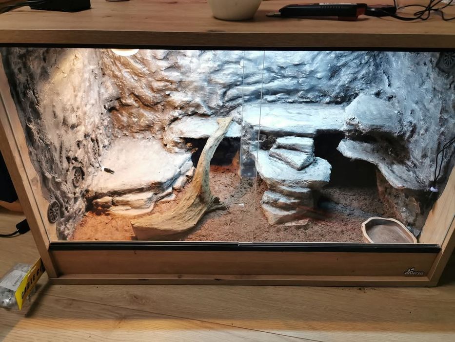 Terrarium 80x40x40 pustynne