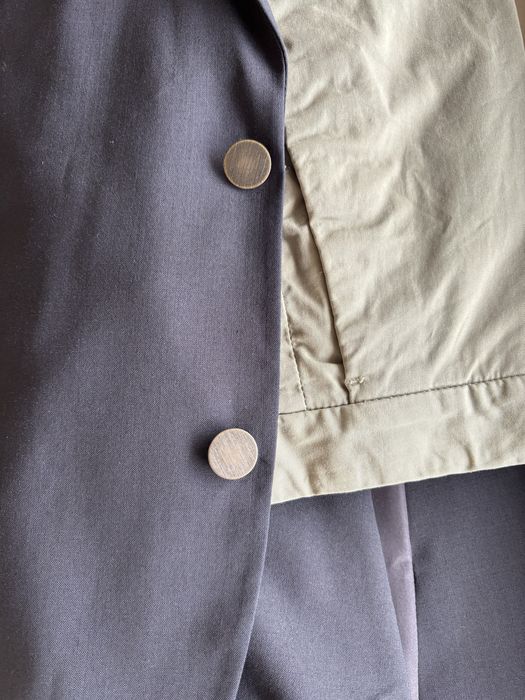 Blazer Navy Massimo Dutti 54 com botões metálicos