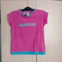 Bluzka k,t-shirt dziewczęcy Adidas wzrost 152. Oryginalne