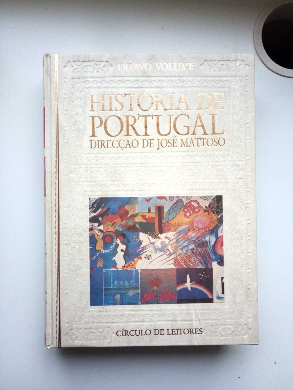 eciclopedia historia de portugal de 8 volumes, ediçao 90s