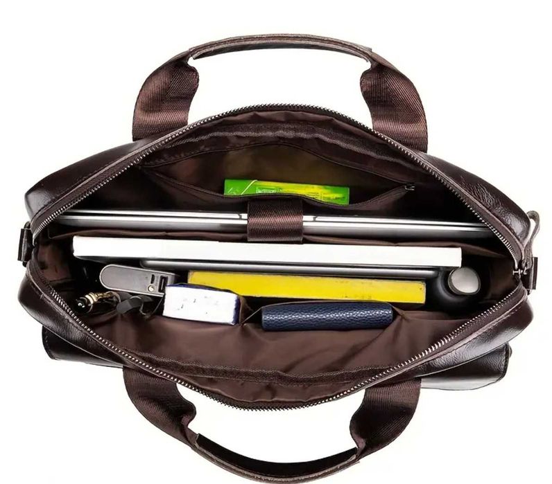 Портфель кожаный мужской