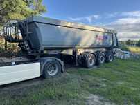 Naczepa Schmitz Cargobull wywrotka MAN TGA 480 D26