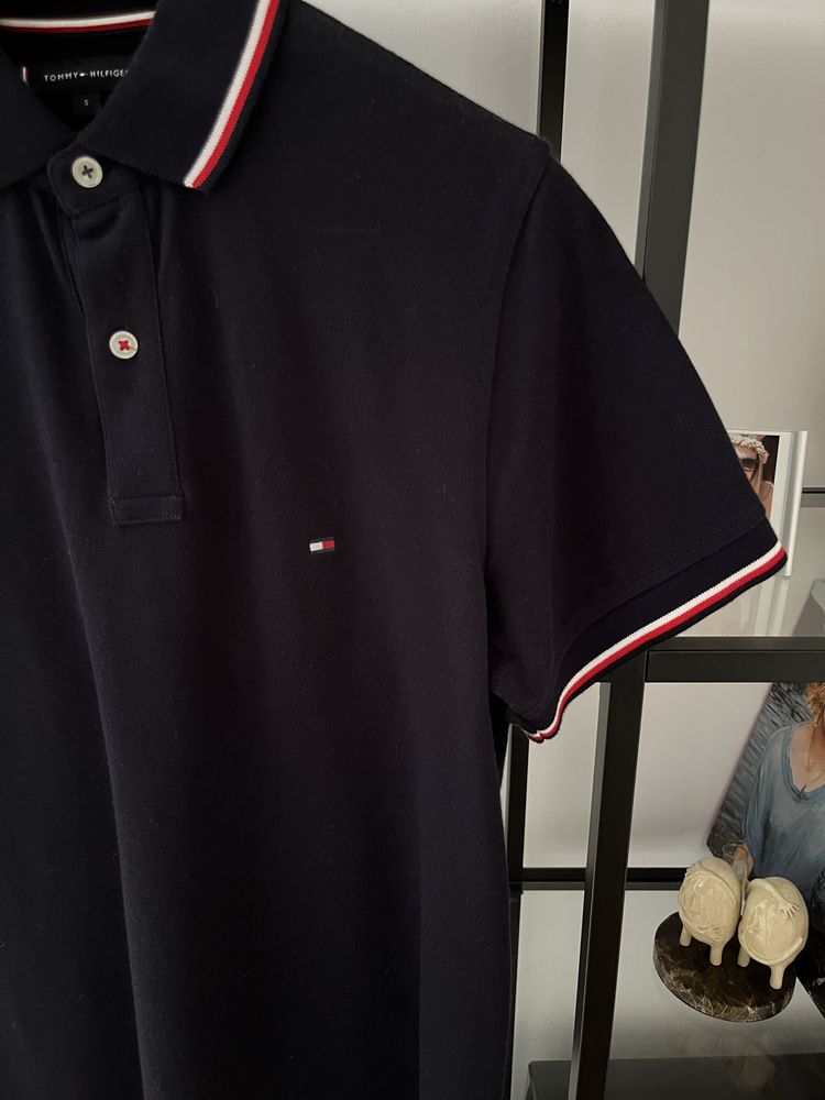 **Polo Tommy Hilfiguer tamanho S em algodão**